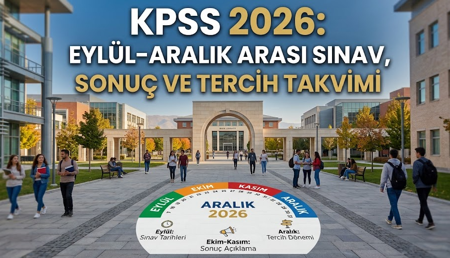 KPSS 2026: Eylül–Aralık Arası Sınav, Sonuç ve Tercih Takvimi